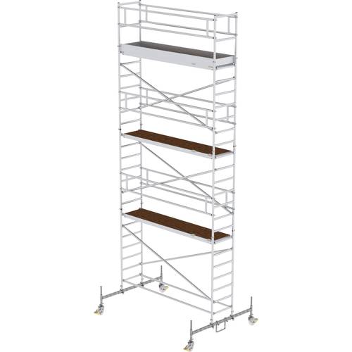 MUNK Günzburger Steigtechnik 156645 Rollgerüst Montage ohne Werkzeug Arbeitshöhe (max.): 8.5 m