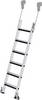 Aluminium-Regalleiter-relax step,fahrbar, 6 Stufen