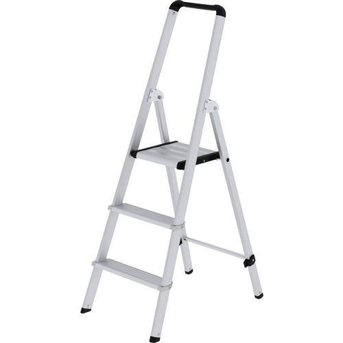 MUNK Günzburger Steigtechnik 11253 Aluminium Stufen-Stehleiter Arbeitshöhe (max.): 2.75 m 4.8 kg