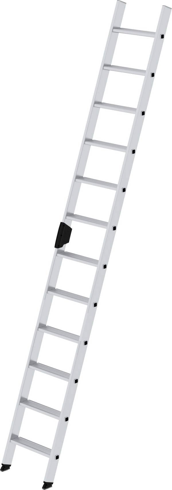 MUNK Günzburger Steigtechnik  40312 Aluminium Anlegeleiter  Arbeitshöhe (max.): 4.3 m   8.0 kg