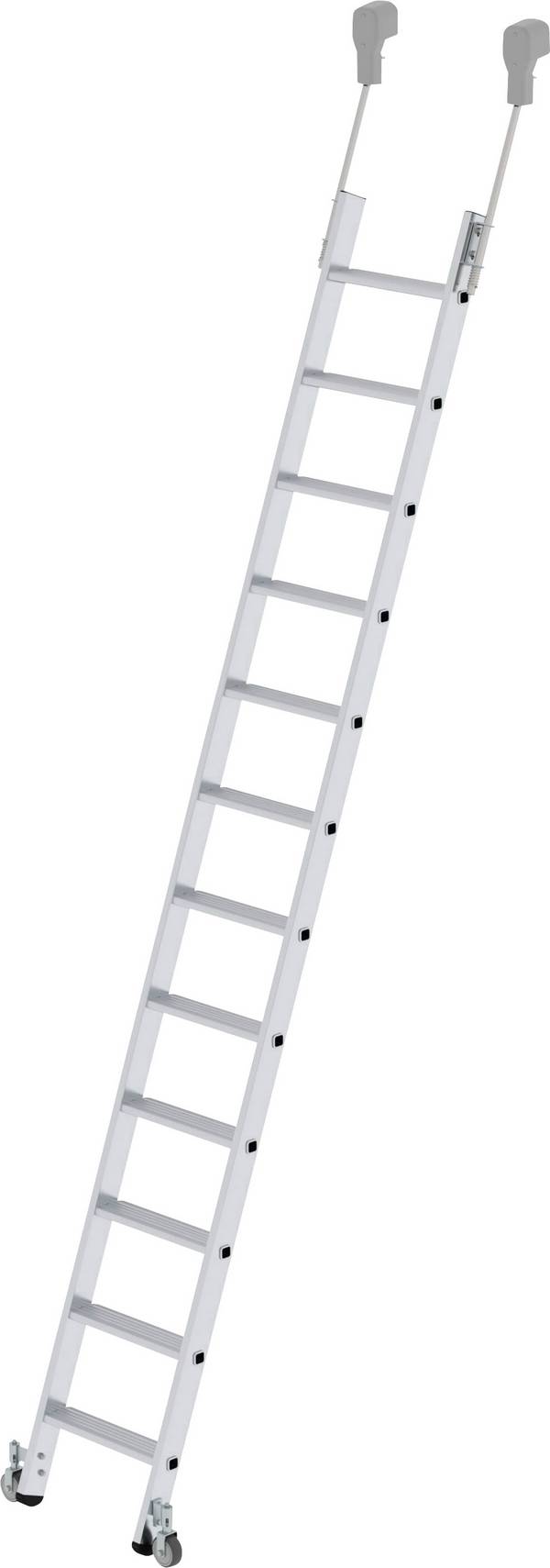 MUNK Günzburger Steigtechnik  41412 Aluminium Regalleiter  Arbeitshöhe (max.): 4.3 m