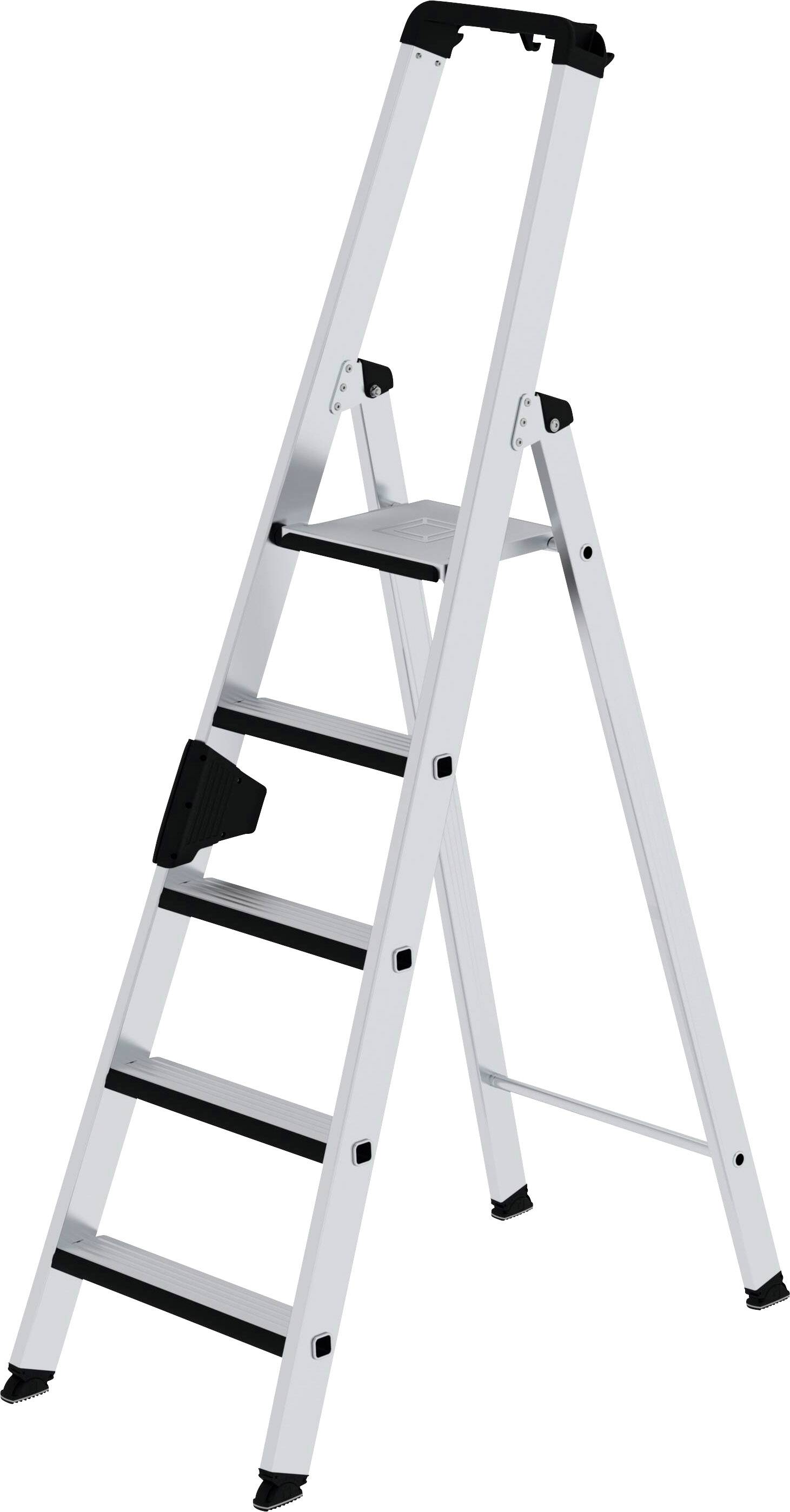 MUNK Günzburger Steigtechnik 42105 Aluminium Stufen-Stehleiter Arbeitshöhe (max.): 3.25 m