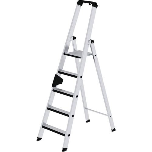 MUNK Günzburger Steigtechnik 42105 Aluminium Stufen-Stehleiter Arbeitshöhe (max.): 3.25 m