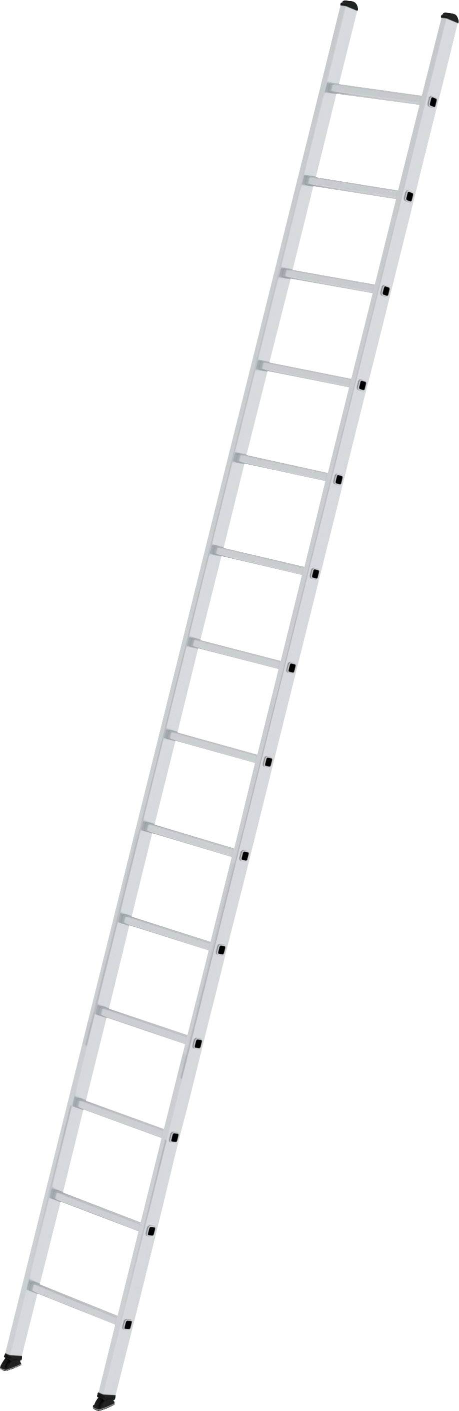 MUNK Günzburger Steigtechnik 10014 Aluminium Anlegeleiter Arbeitshöhe (max.): 5.3 m