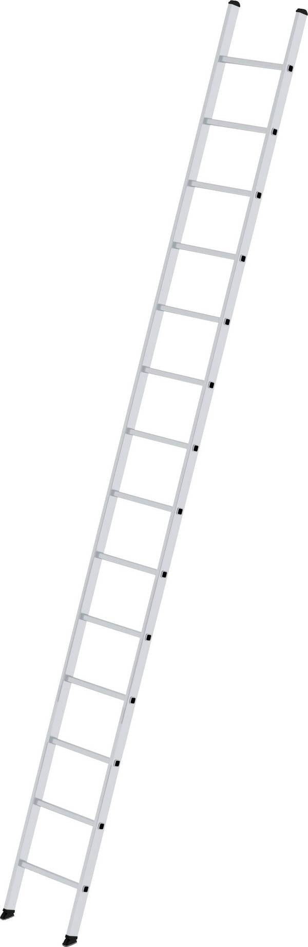 MUNK Günzburger Steigtechnik  10014 Aluminium Anlegeleiter  Arbeitshöhe (max.): 5.3 m