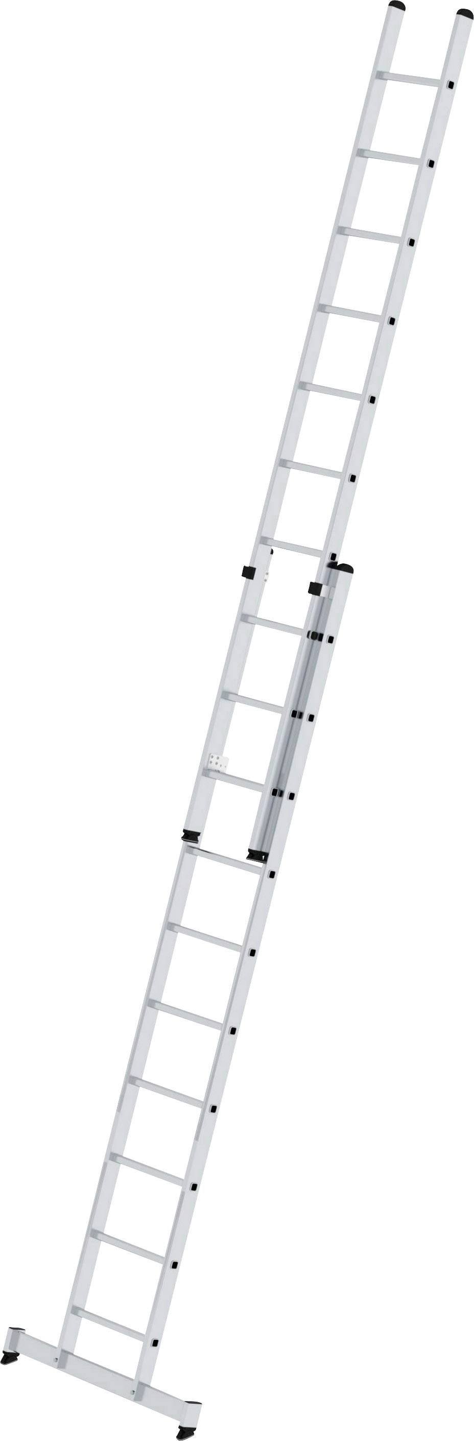 Thumbnail - MUNK Günzburger Steigtechnik 20410 Aluminium Schiebeleiter Montage mit Werkzeug Arbeitshöhe (max.): 6 m 13.5 kg