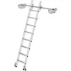 MUNK Günzburger Steigtechnik 44608 Aluminium Regalleiter Arbeitshöhe (max.): 3.12 m