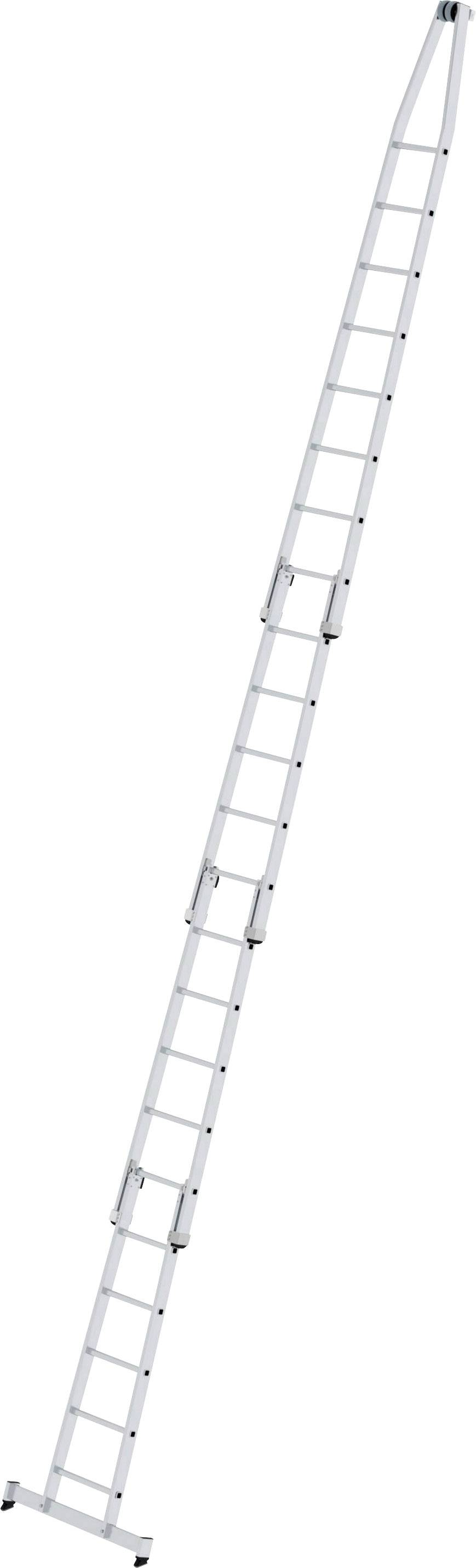 MUNK Günzburger Steigtechnik 11023 Aluminium Glasreinigerleiter Arbeitshöhe (max.): 8.2 m