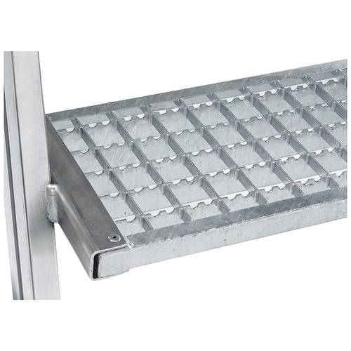 Thumbnail - MUNK Günzburger Steigtechnik 58103 Aluminium Podesttreppe Montage mit Werkzeug Arbeitshöhe (max.): 2.7 m
