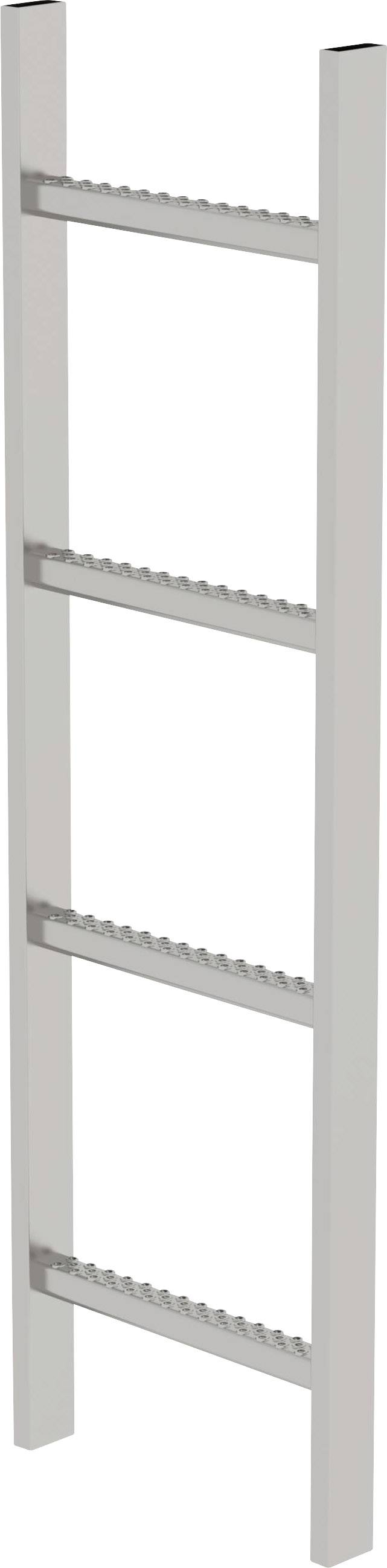 MUNK Günzburger Steigtechnik 62004 Edelstahl Schachtleiter Montage mit Werkzeug