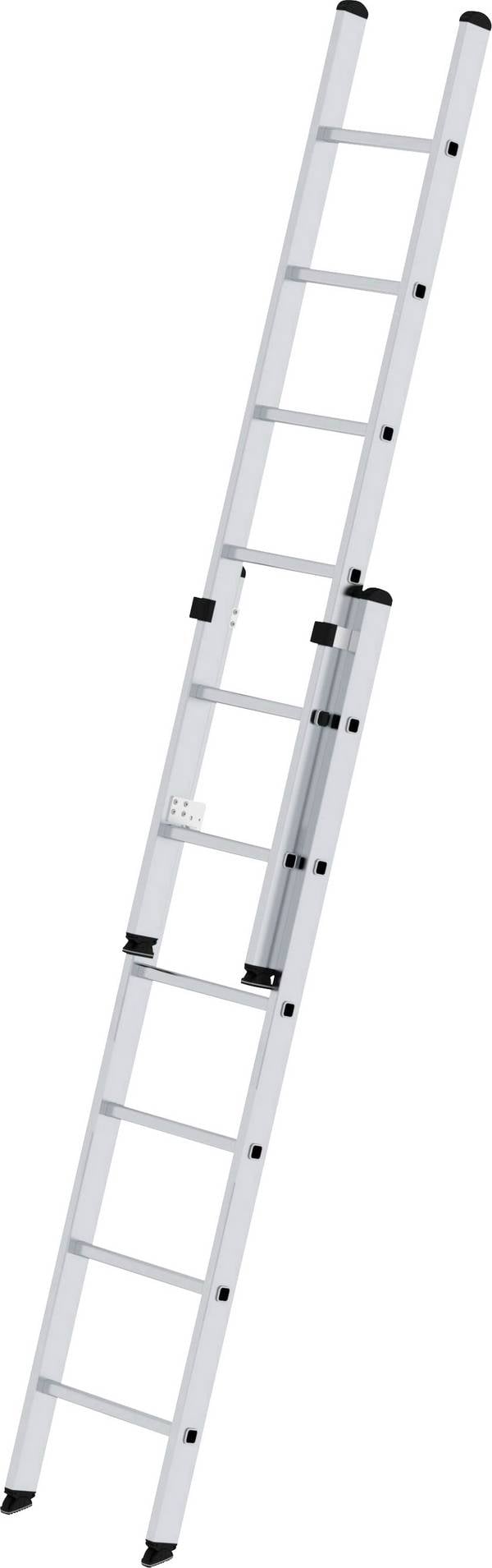 MUNK Günzburger Steigtechnik  20206 Aluminium Schiebeleiter  Arbeitshöhe (max.): 4.1 m   9 kg