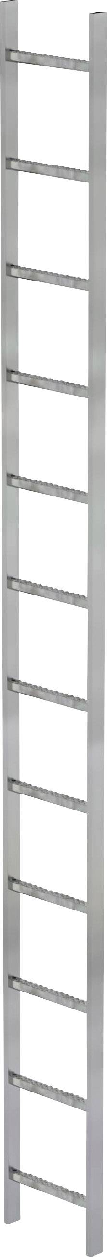 MUNK Günzburger Steigtechnik 60012 Stahl verzinkt Schachtleiter Montage mit Werkzeug