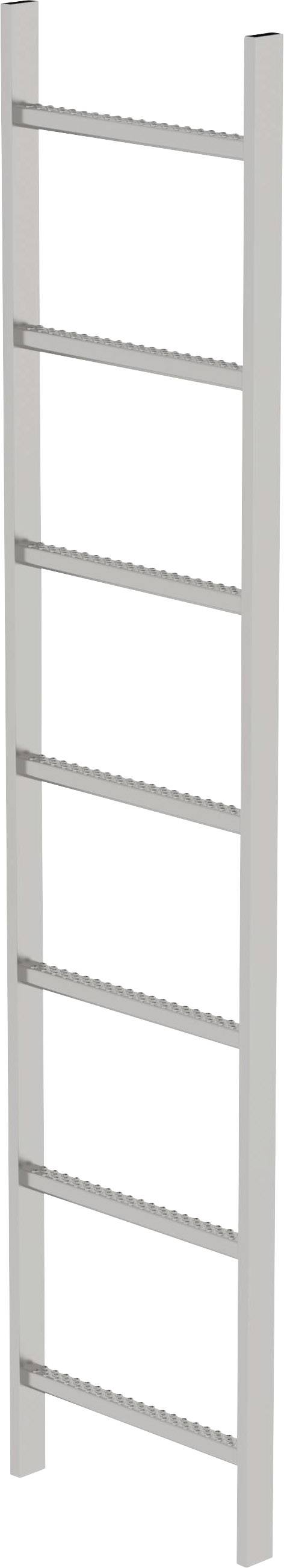 MUNK Günzburger Steigtechnik 63007 Edelstahl Schachtleiter Montage mit Werkzeug