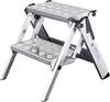MUNK Günzburger Steigtechnik 54202 Aluminium Klapptritt Arbeitshöhe (max.): 2.45 m