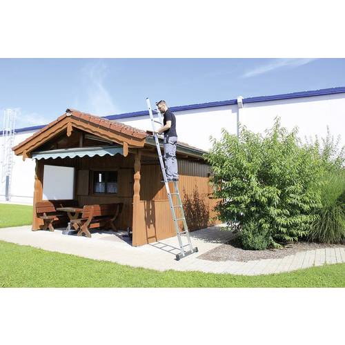 MUNK Günzburger Steigtechnik 11422 Aluminium Anlegeleiter Montage mit Werkzeug Arbeitshöhe (max.): 7.5 m