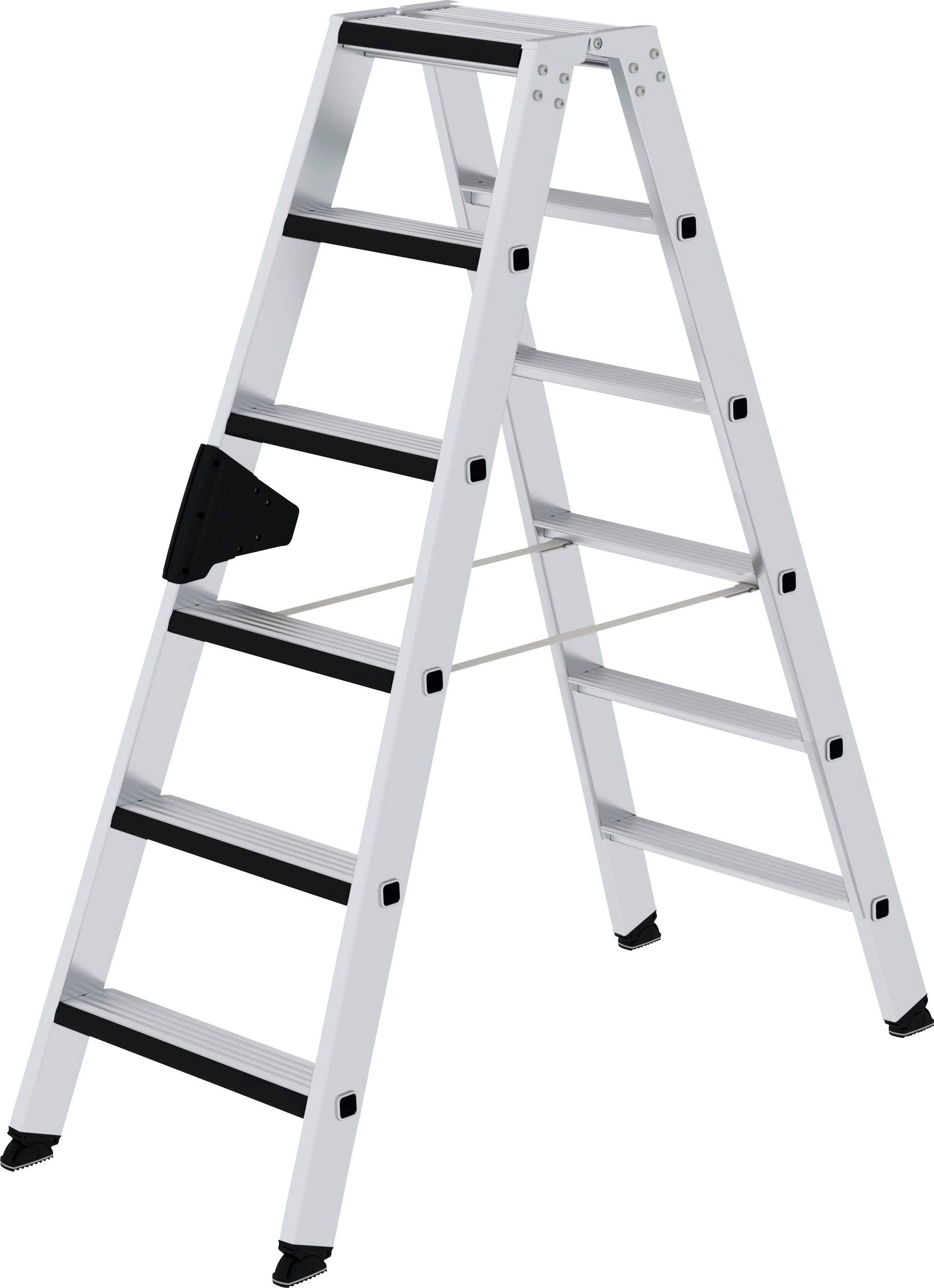 MUNK Günzburger Steigtechnik 42212 Stufen-Stehleiter Arbeitshöhe (max.): 3 m