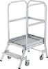 MUNK Günzburger Steigtechnik 51102 Aluminium Podesttreppe Montage mit Werkzeug Arbeitshöhe (max.): 2.48 m 32 kg