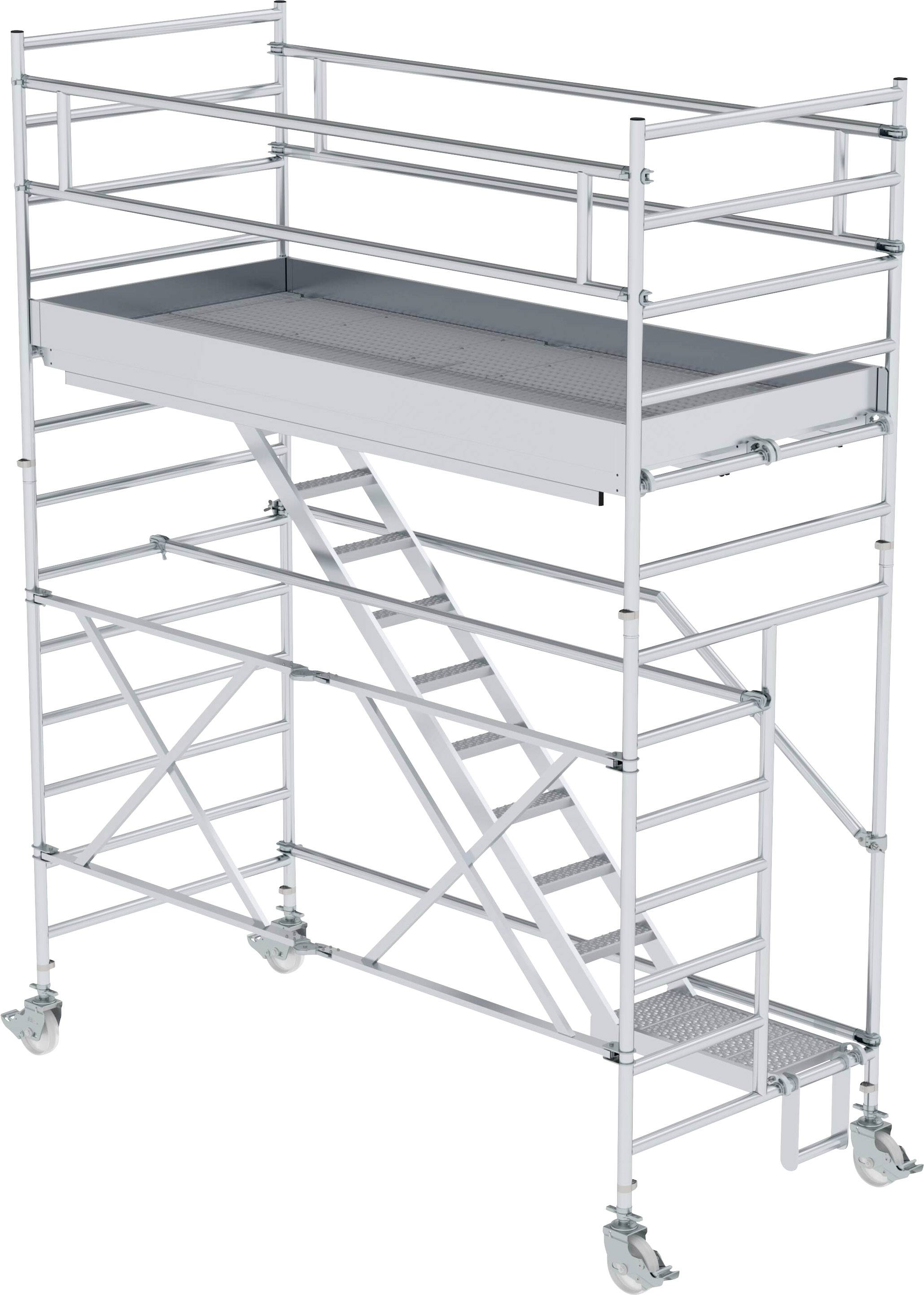 Thumbnail - MUNK Günzburger Steigtechnik 70500 Rollgerüst Montage ohne Werkzeug, starr