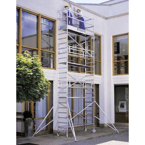Thumbnail - MUNK Günzburger Steigtechnik 156646 Aluminium Rollgerüst Montage ohne Werkzeug Arbeitshöhe (max.): 8.4 m