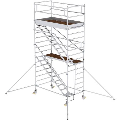 Thumbnail - MUNK Günzburger Steigtechnik 167210 Rollgerüst Montage ohne Werkzeug Arbeitshöhe (max.): 6.4 m