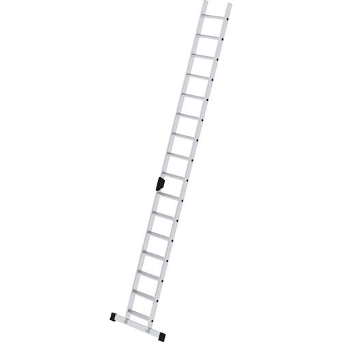 MUNK Günzburger Steigtechnik 40616 Aluminium Anlegeleiter Montage mit Werkzeug Arbeitshöhe (max.): 5.3 m DIN EN 131 11 k...