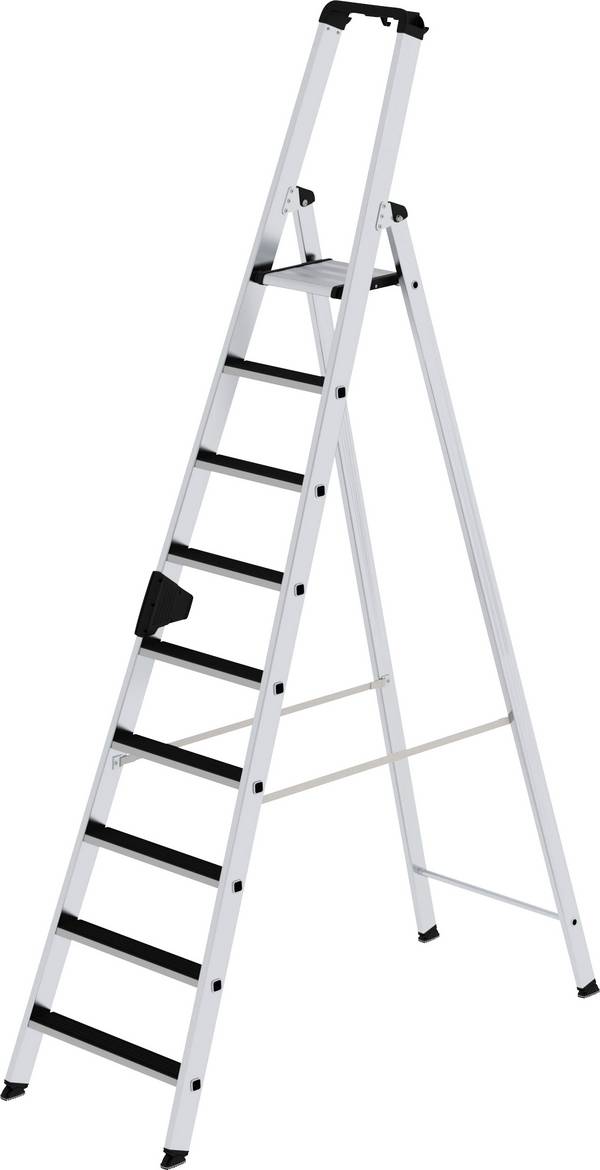 MUNK Günzburger Steigtechnik 41509 Aluminium Stufen-Stehleiter Arbeitshöhe (max.): 4.25 m