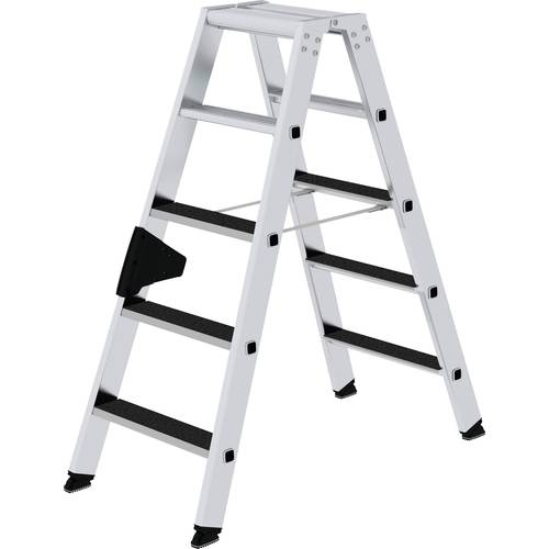 Thumbnail - MUNK Günzburger Steigtechnik 41638 Aluminium Stufen-Stehleiter Arbeitshöhe (max.): 2.75 m 8.1 kg