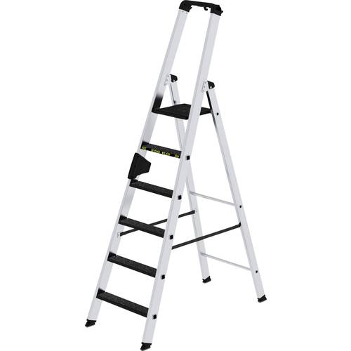 Thumbnail - MUNK Günzburger Steigtechnik 42706 Aluminium Stufen-Stehleiter Arbeitshöhe (max.): 3.5 m 9.5 kg