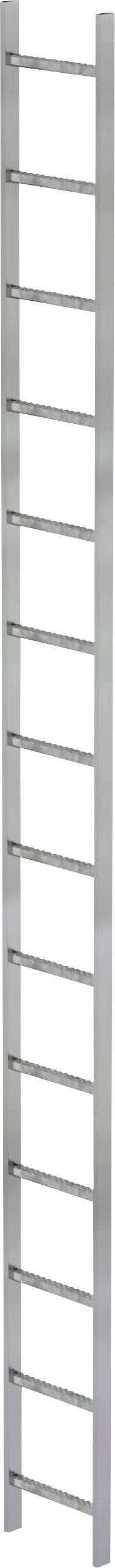 MUNK Günzburger Steigtechnik 60014 Stahl verzinkt Schachtleiter Montage mit Werkzeug