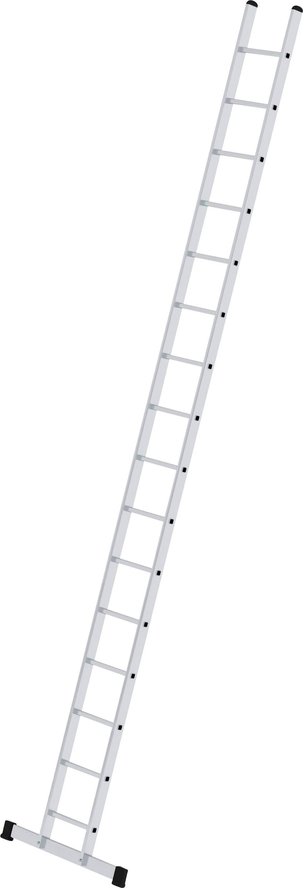 MUNK Günzburger Steigtechnik 11416 Aluminium Anlegeleiter Montage mit Werkzeug Arbeitshöhe (max.): 5.8 m