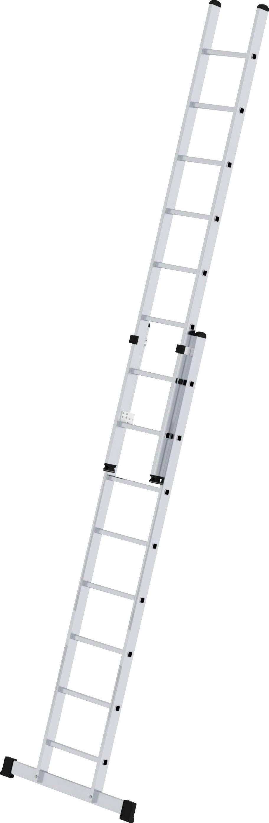 MUNK Günzburger Steigtechnik 20808 Aluminium Schiebeleiter Montage mit Werkzeug Arbeitshöhe (max.): 5.2 m