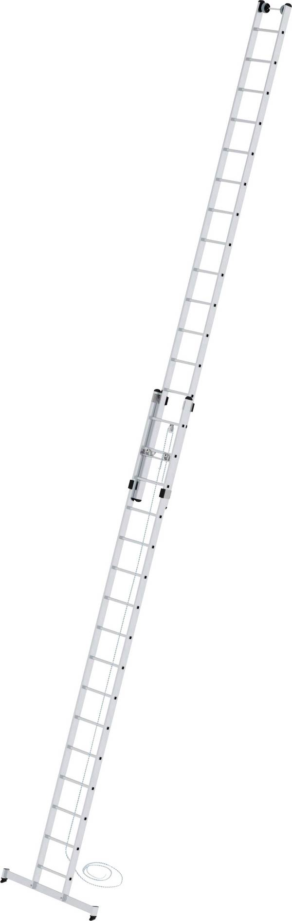 MUNK Günzburger Steigtechnik 21316 Aluminium Seilzugleiter Montage mit Werkzeug Arbeitshöhe (max.): 9.4 m 24.9 kg