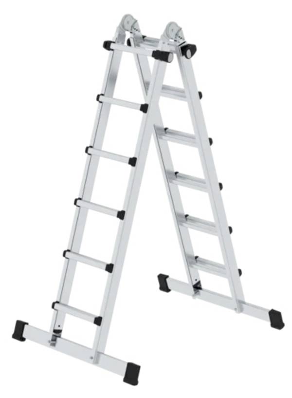MUNK Günzburger Steigtechnik 32124 Aluminium Teleskopleiter Arbeitshöhe (max.): 7.5 m 21 kg