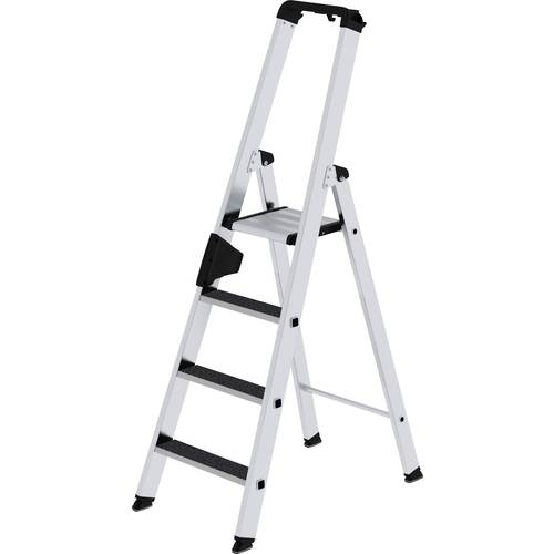 MUNK Günzburger Steigtechnik 41624 Aluminium Stufen-Stehleiter Arbeitshöhe (max.): 3 m 6.1 kg