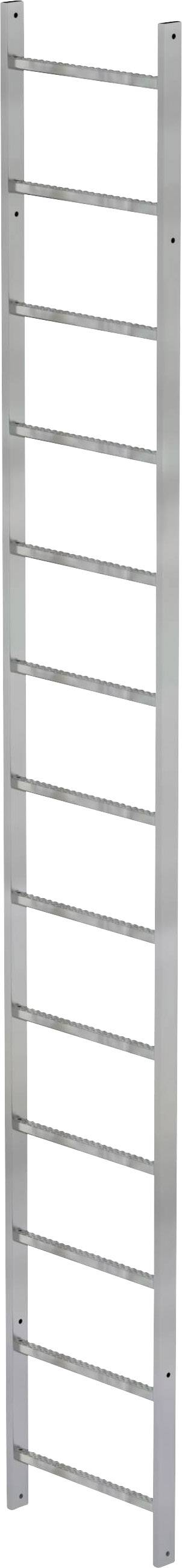 MUNK Günzburger Steigtechnik 63266 Stahl verzinkt Steigleiternteil Montage mit Werkzeug