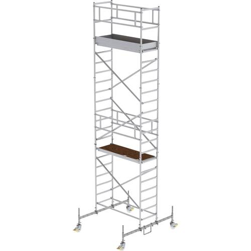 Thumbnail - MUNK Günzburger Steigtechnik 154545 Rollgerüst Montage ohne Werkzeug Arbeitshöhe (max.): 7.5 m