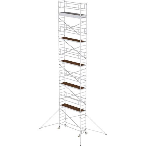 Thumbnail - MUNK Günzburger Steigtechnik 155046 Rollgerüst Montage ohne Werkzeug Arbeitshöhe (max.): 12.4 m