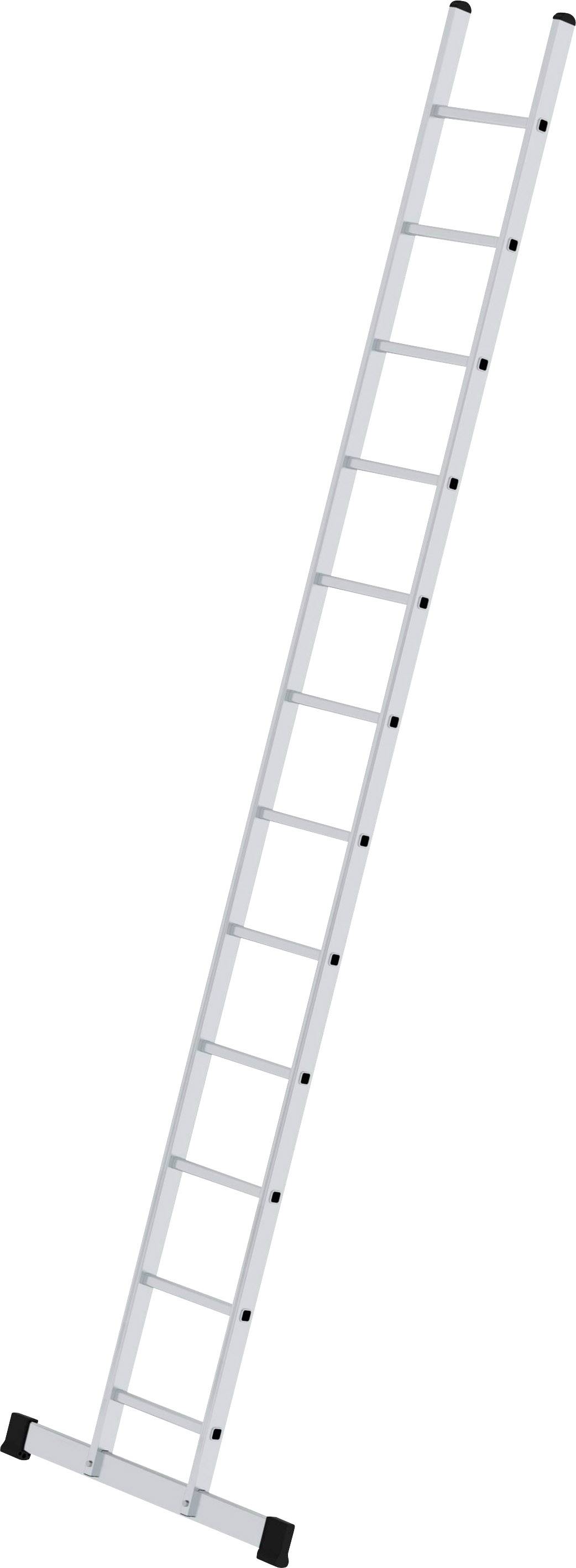 MUNK Günzburger Steigtechnik 11412 Aluminium Anlegeleiter Montage mit Werkzeug Arbeitshöhe (max.): 4.6 m