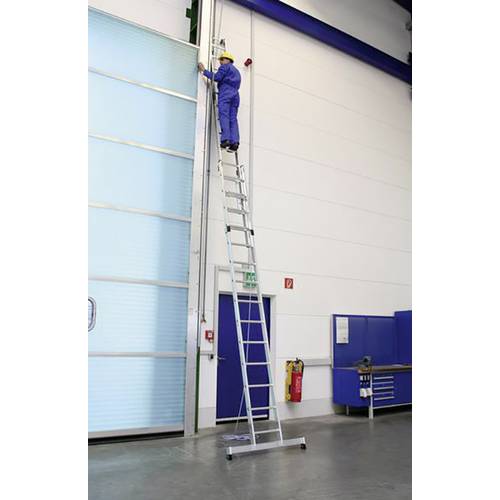 MUNK Günzburger Steigtechnik 21314 Aluminium Seilzugleiter Montage mit Werkzeug Arbeitshöhe (max.): 8.3 m 23.8 kg