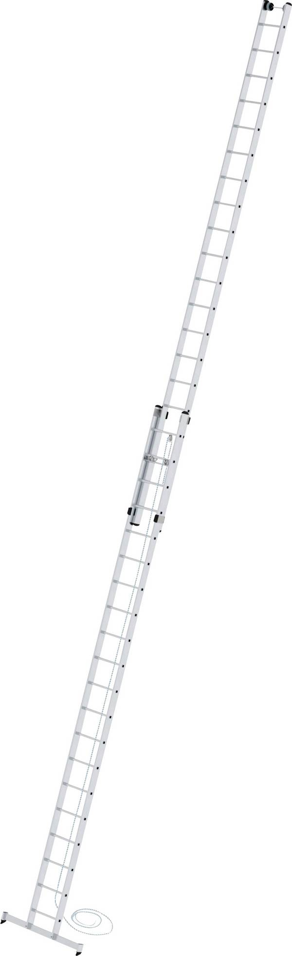 MUNK Günzburger Steigtechnik 21320 Aluminium Seilzugleiter Montage mit Werkzeug Arbeitshöhe (max.): 11.4 m 32.8 kg