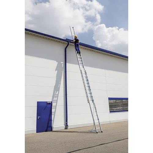 MUNK Günzburger Steigtechnik 22314 Aluminium Seilzugleiter Arbeitshöhe (max.): 10.8 m