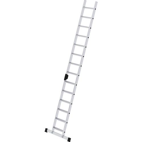 MUNK Günzburger Steigtechnik 40614 Aluminium Anlegeleiter Montage mit Werkzeug Arbeitshöhe (max.): 4.8 m DIN EN 131 10.5...