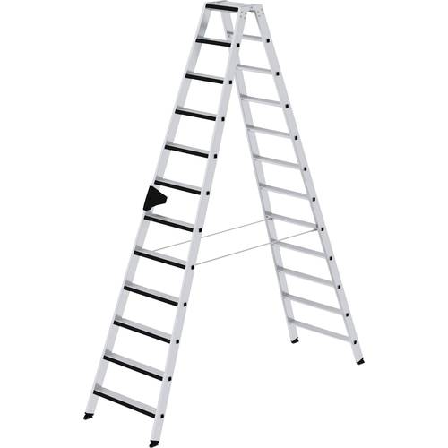 MUNK Günzburger Steigtechnik 42224 Stufen-Stehleiter Arbeitshöhe (max.): 4.5 m