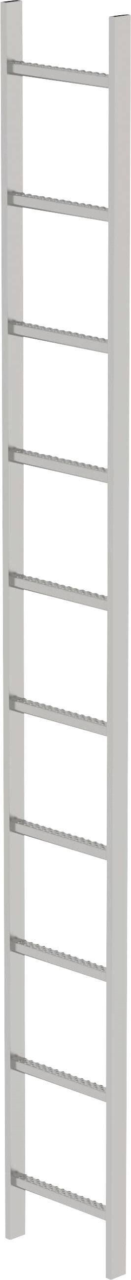 MUNK Günzburger Steigtechnik 62010 Edelstahl Schachtleiter Montage mit Werkzeug