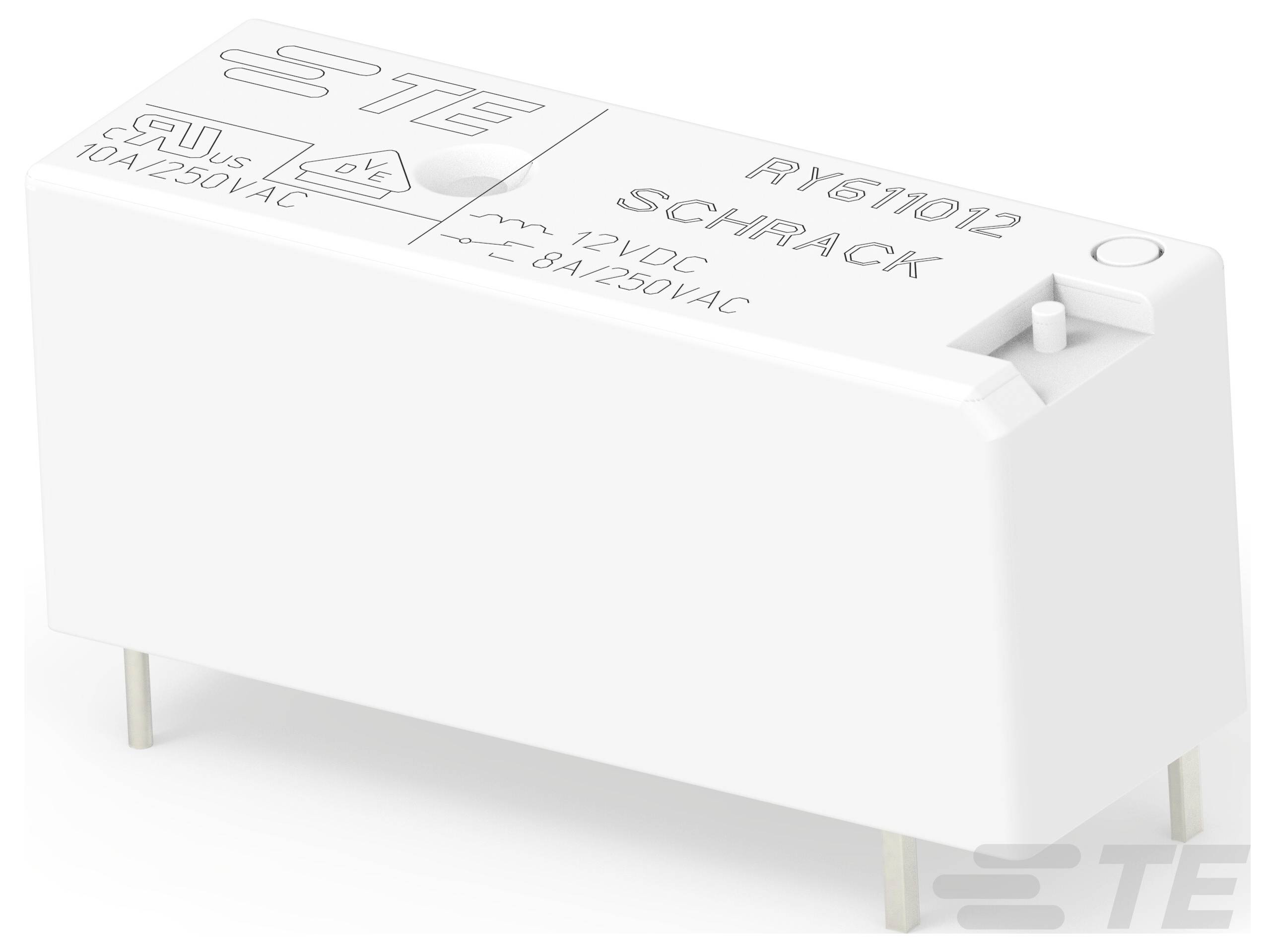 Eine graue rechteckige elektronische Komponente mit der Aufschrift „R76 MKP H7" und zwei Metallkontakten, die sich von den Seiten erstrecken.