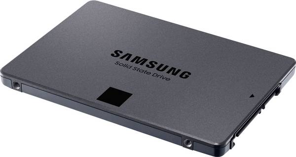 Samsung 870 QVO 1 TB Interne SATA SSD 6.35 cm (2.5 Zoll) SATA 6 Gb/s Retail MZ-77Q1T0BW