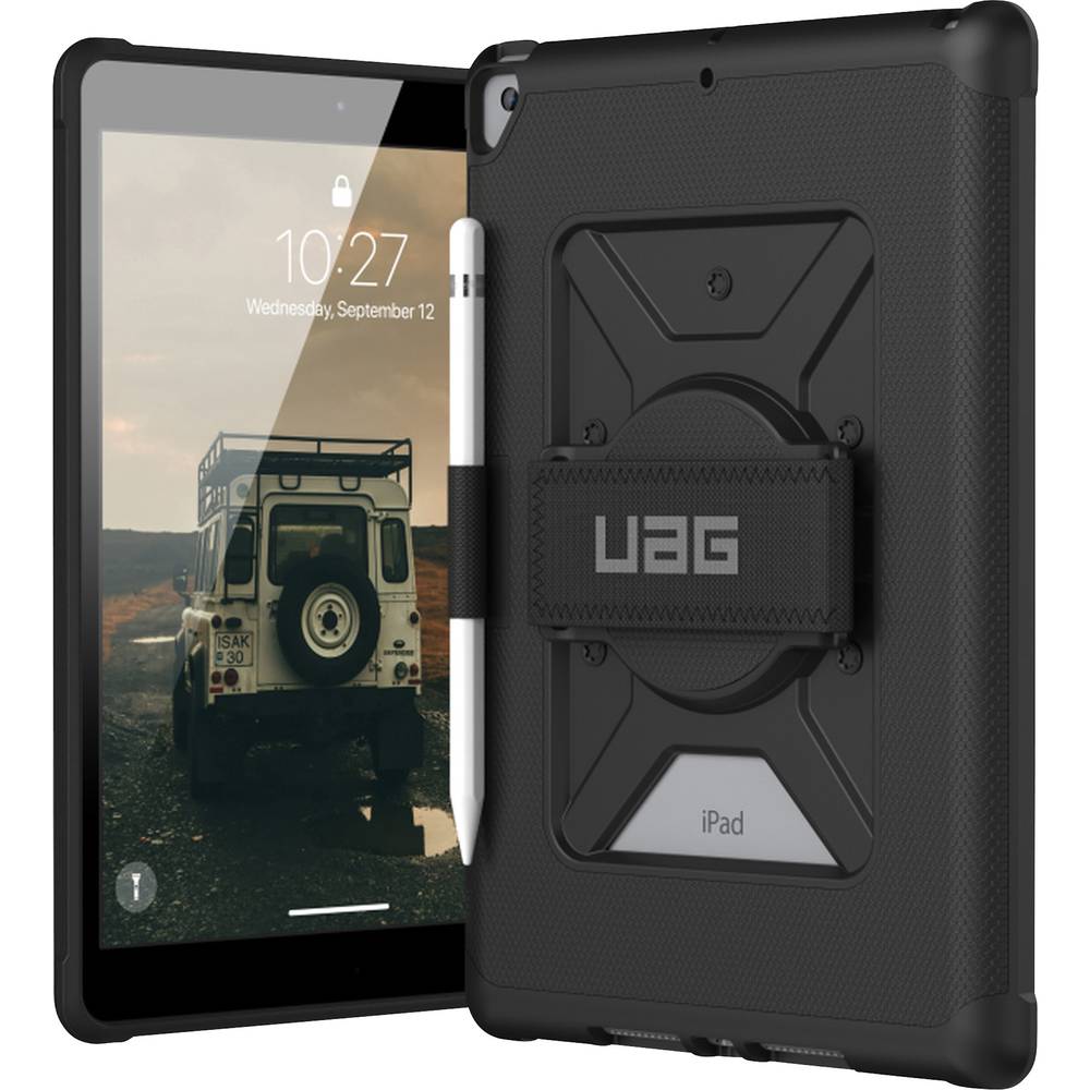 UAG Metropolis Handstrap Case iPad 10.2 zwart