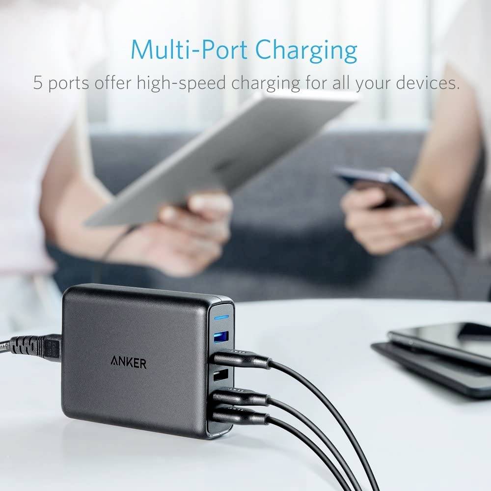 Anker PowerPort Speed 5 Tablets & Smartphones Smartphone Zubehör-7