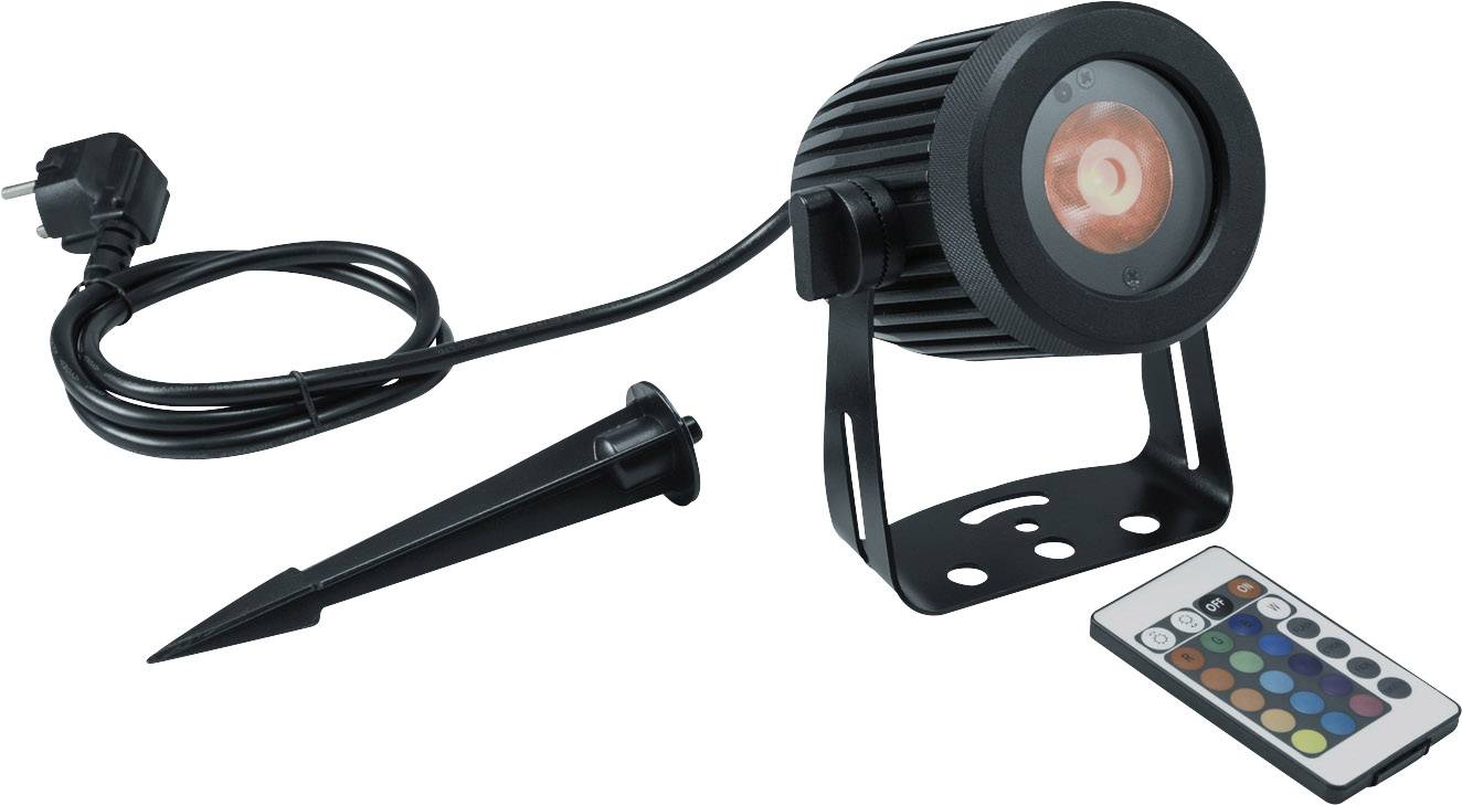 LED venkovní reflektor Eurolite LED IP Spot, 1, černá