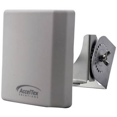 Acceltex Solutions 2.4/5 GHz 4/7 dBi 4 Element Indoor/Outdoor Patch Antenna with N-Style 4fach WLAN Antenne 7 dB 2.4 GHz